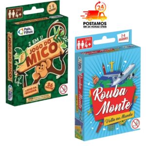 ð´ KIT 2 JOGOS DE CARTAS – ROUBA MONTE A + MICO ðð¥