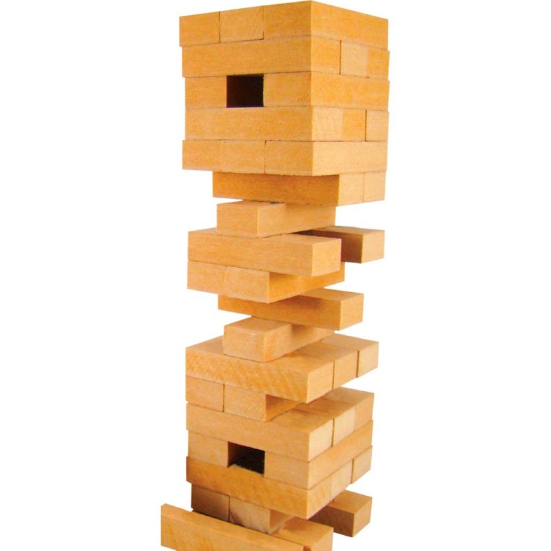 Jogo Caiu Perdeu Pais & Filhos de Madeira - Desenvolve Coordenação Motora - Imagem 3